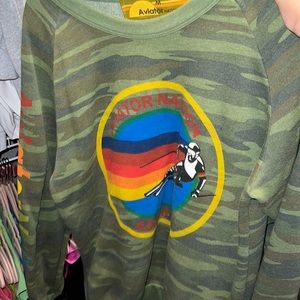 Aviator Nation Camo Sweatshirt